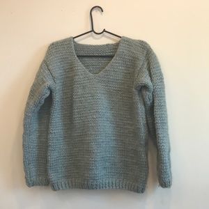 Handmade wool sweater
